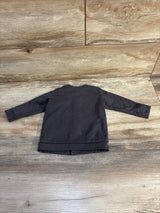 H&M Snap Button Shirt Grey sz 6-9m