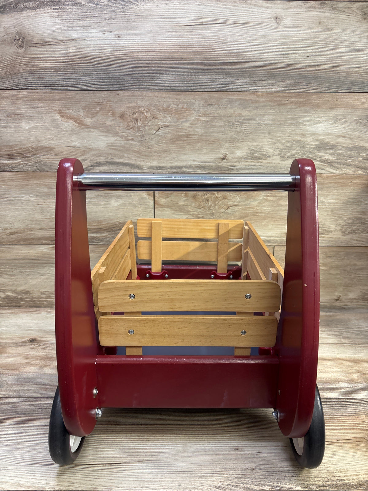 Radio Flyer Classic Wooden Walker Wagon Red