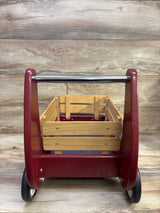 Radio Flyer Classic Wooden Walker Wagon Red