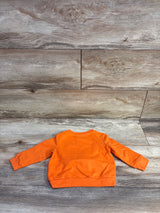 Cat & Jack Pumpkin Sweatshirt Orange sz 6-9m