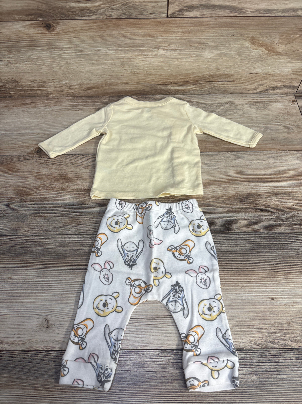 Disney Baby 2pc Winnie The Pooh Kimono Set Yellow sz 0-3m