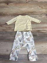 Disney Baby 2pc Winnie The Pooh Kimono Set Yellow sz 0-3m