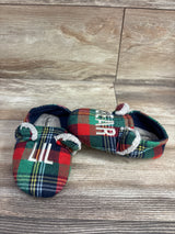 Dearfoams Lil Bear Slippers Green sz 7/8c