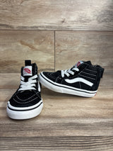 Vans Sk8-Hi Zip Shoes, Black sz 7c