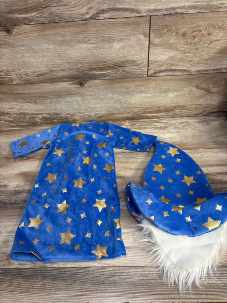 Halloween 3pc Li'l Wizard Costume Blue sz 6-9m - Me n Mommy To Be