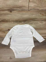 NEW Baby Gap My First Thanksgiving Long Sleeve Bodysuit Ivory sz 18-24m