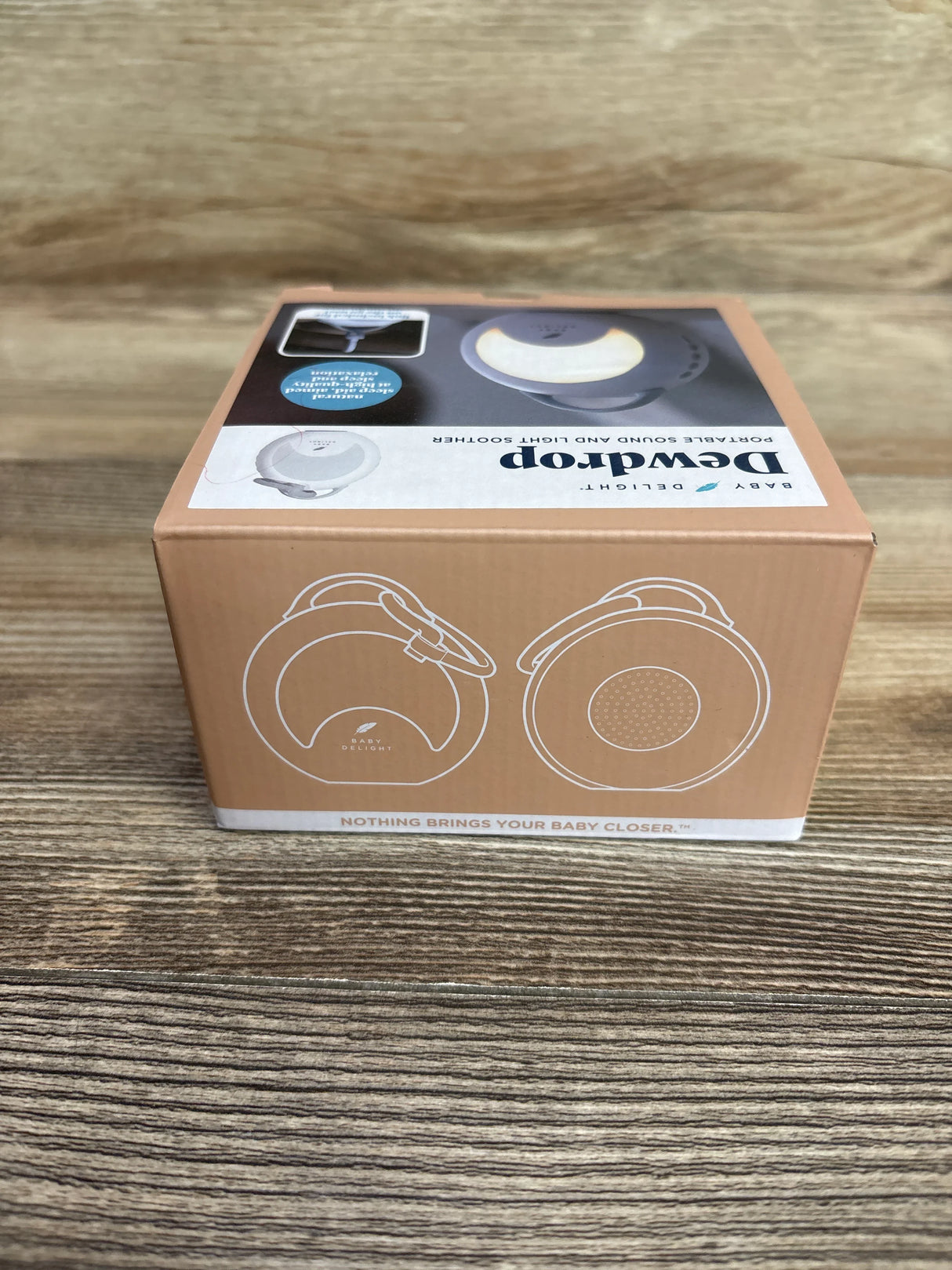 NEW Baby Delight Dewdrop Sound & Light Soother