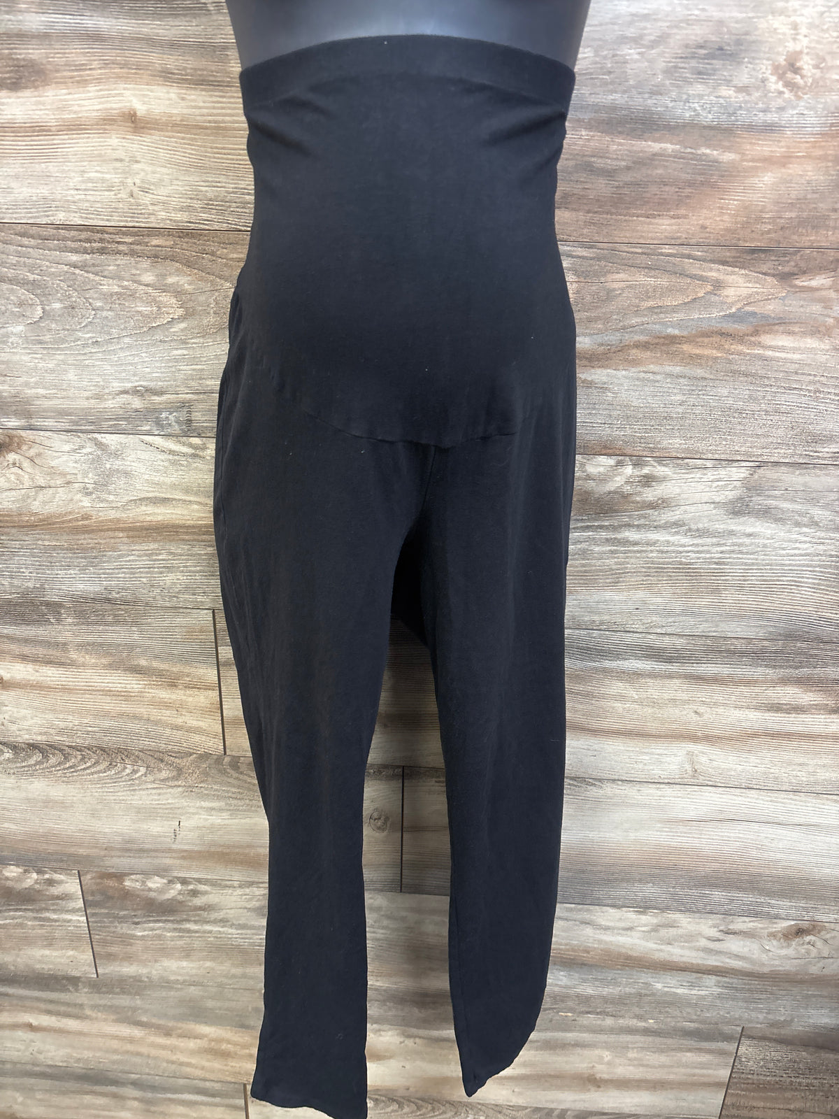 Time & Tru Maternity Over Belly Leggings Black sz XL/16-18
