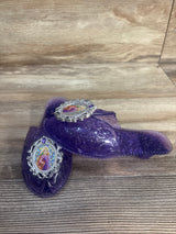 Disney Princess Rapunzel Dress Up Shoes Purple sz 8c