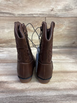 NEW Cat & Jack Memphis Western Boots Brown sz 7c