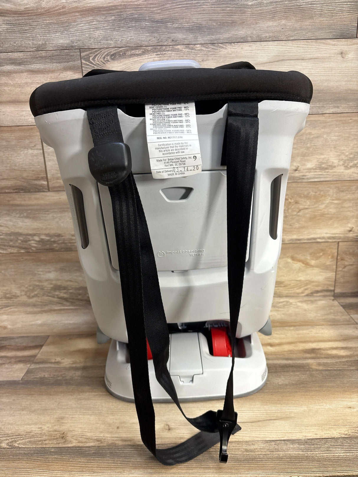 Britax Marathon ClickTight Convertible Car Seat 5-65lbs