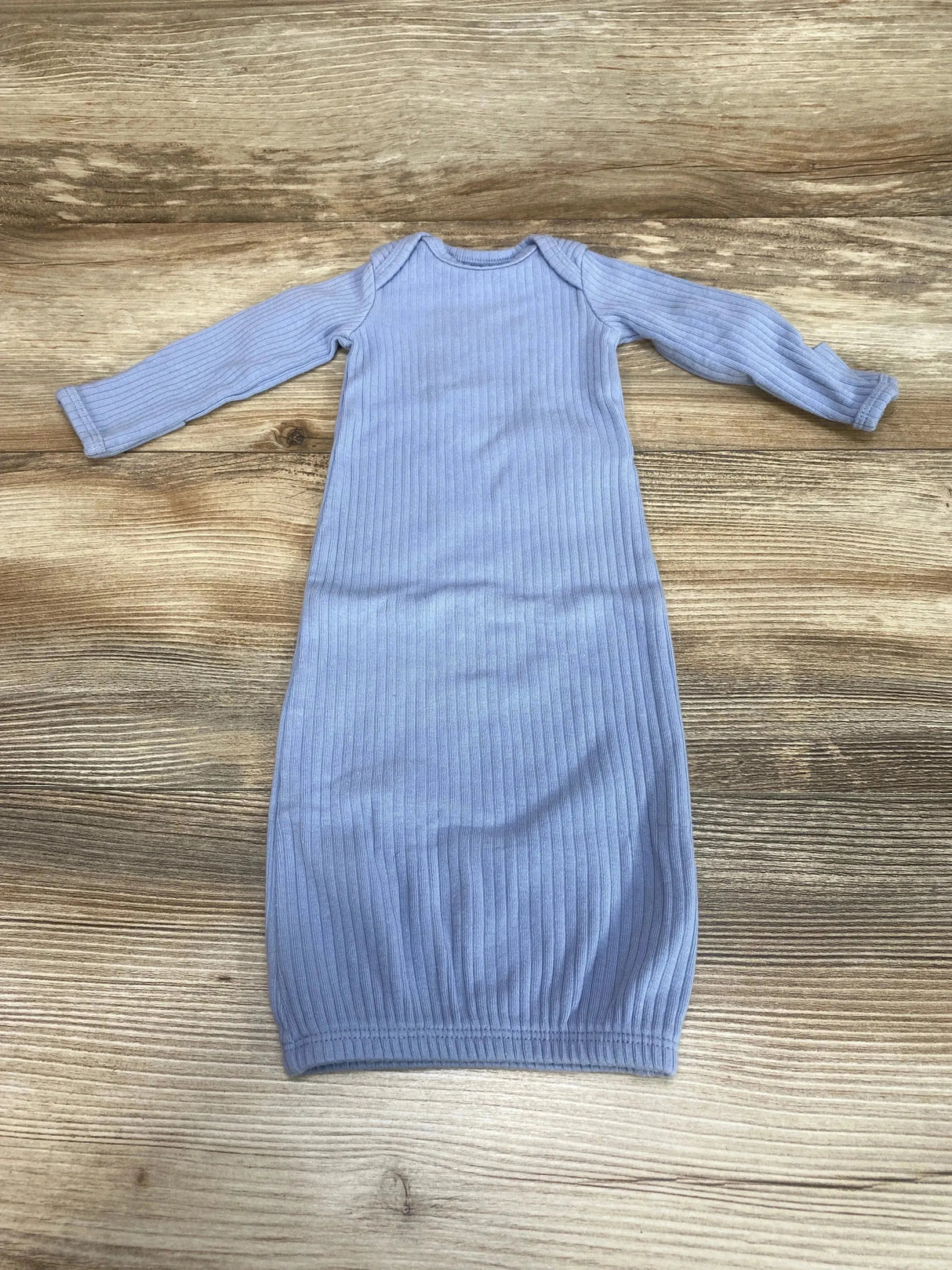 Just One You Ribbed Gown Blue sz Preemie