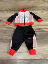Jordan 2pc Tracksuit Black sz Newborn