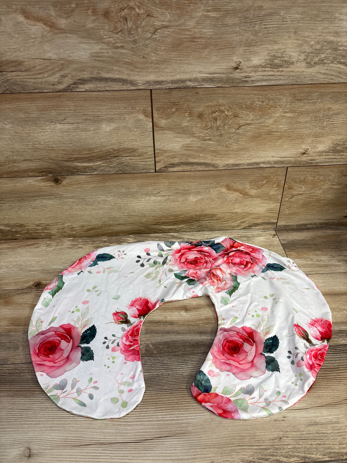 Wirein Floral Nursing Pillow Cover White