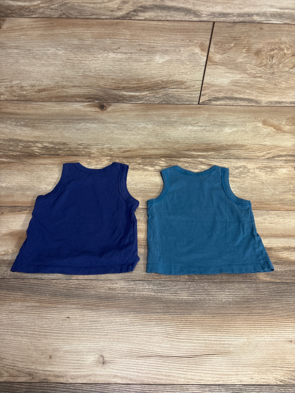 TU 2pk Tank Tops Blue sz 2-3T