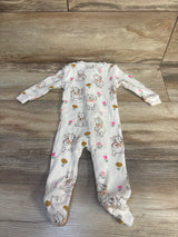 Disney Baby Winnie The Pooh Ribbed Sleeper Ivory sz 0-3m
