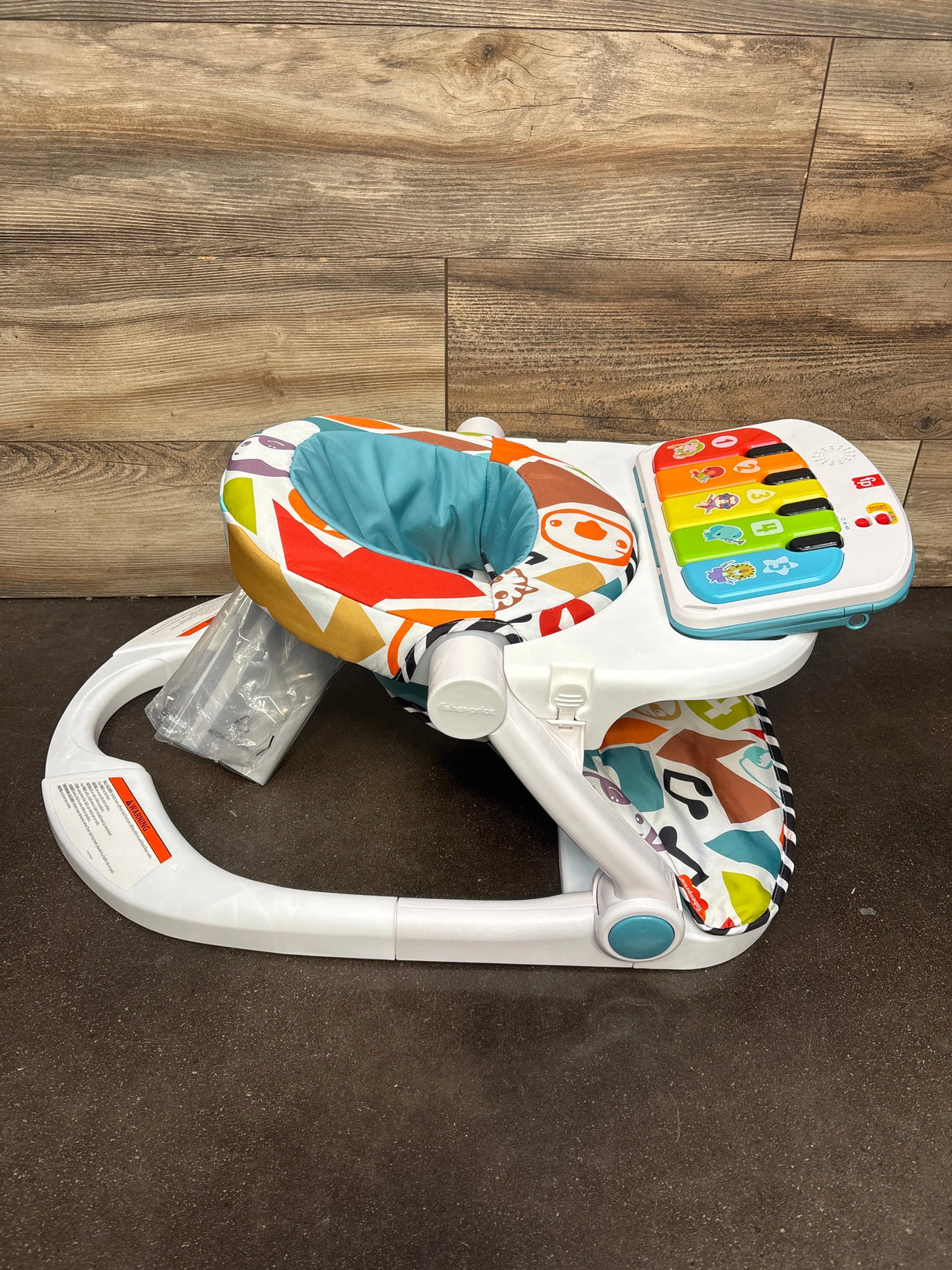 NEW Fisher Price Kick & Play Deluxe Sit-Me-Up Floor Seat - Me n Mommy To Be