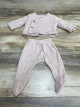 Petit Indi 2pc Organic Set Pnk sz 1 Month - Me n Mommy To Be