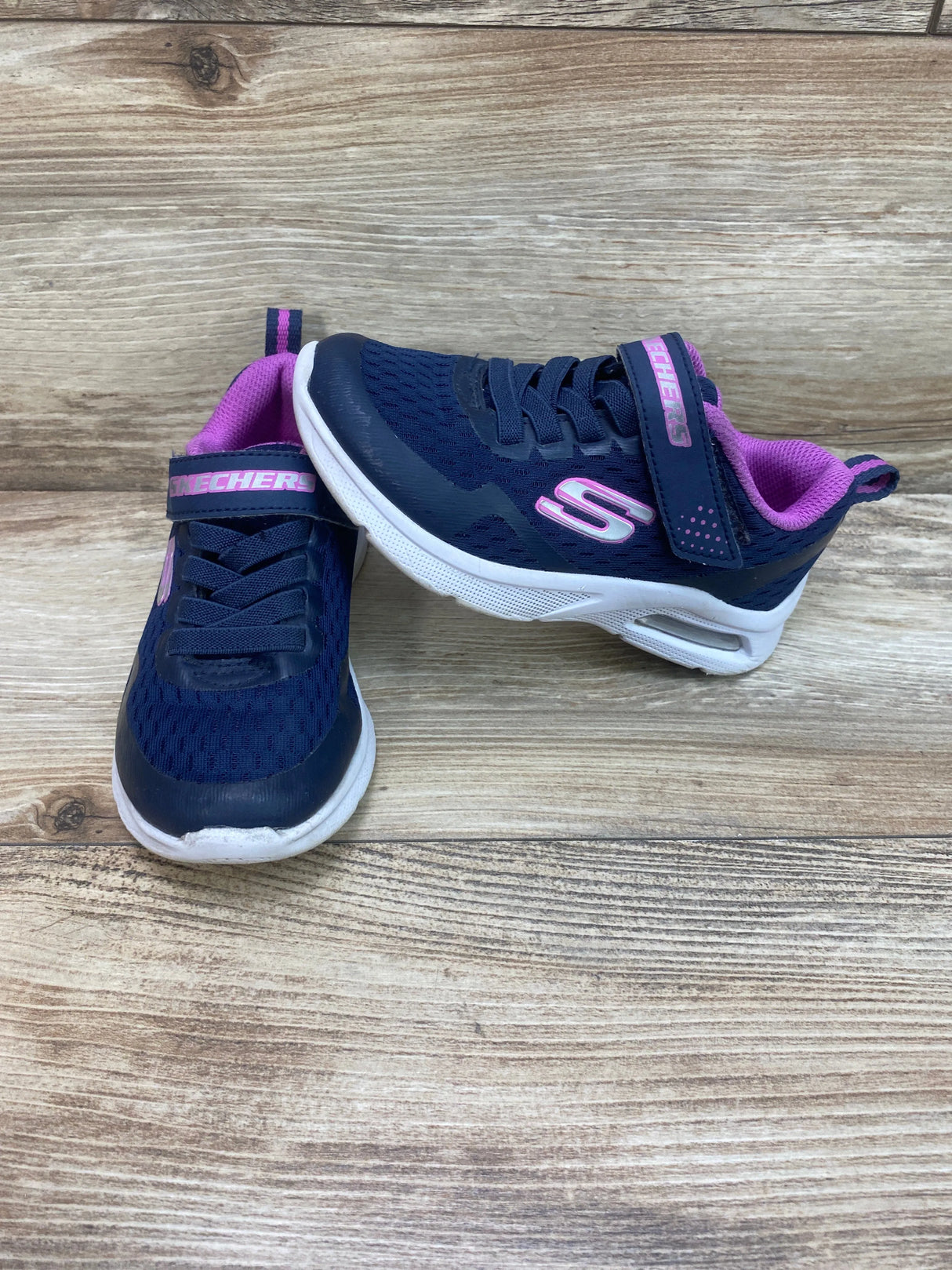 Skechers Microspec Max Sneakers Blue/Purple sz 11c