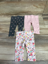 Gerber 3pk Pants Pink sz 0-3m