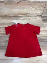 NEW First Impressions Christmas Tree Shirt Red sz 24m