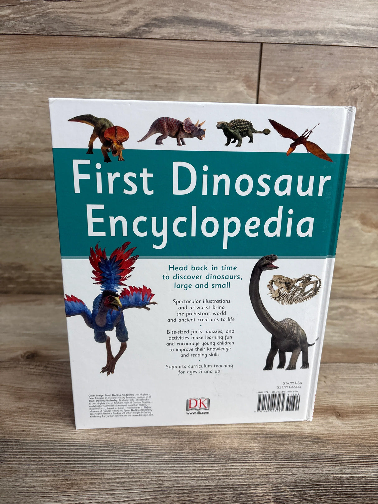 First Dinosaur Encyclopedia Hardcover Book