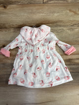 NEW Just One You Owl Bath Robe White sz 0-9m