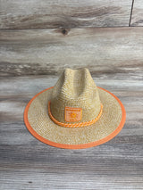 Sunshine Soul Paper Straw Western Hat with Braided Detail