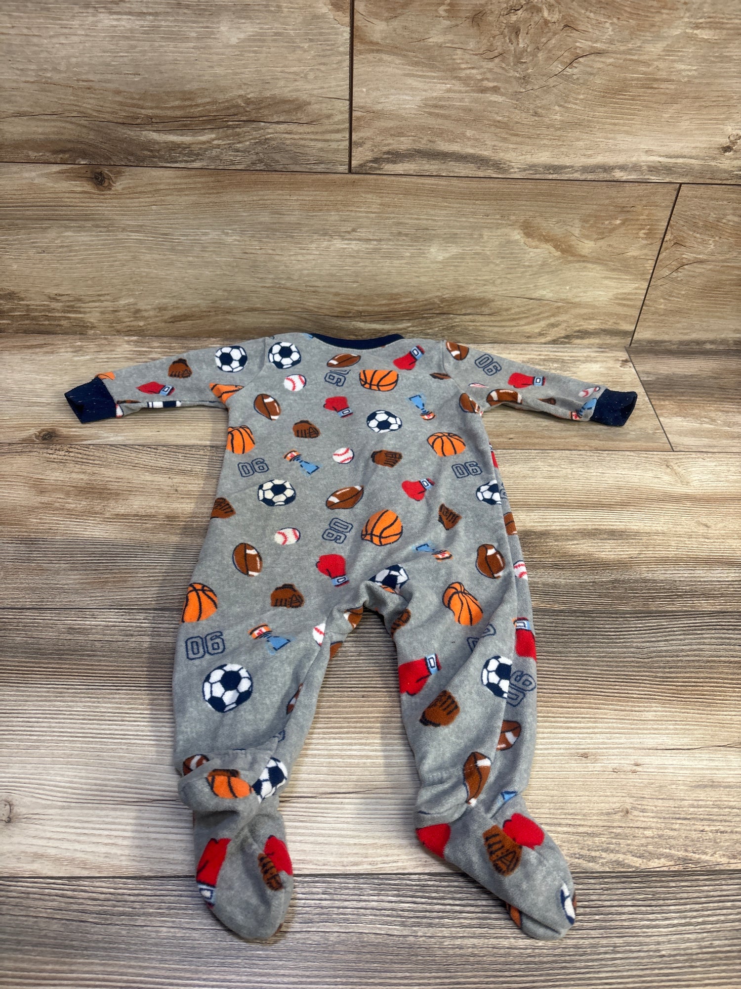 Carter's Blanket Sleeper Grey sz 6m