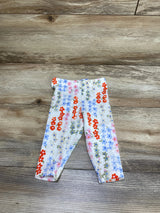 Carter's Floral Leggings White sz 6m