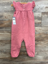NEW Ralph Lauren Sleeveless Coverall Pink sz 18m