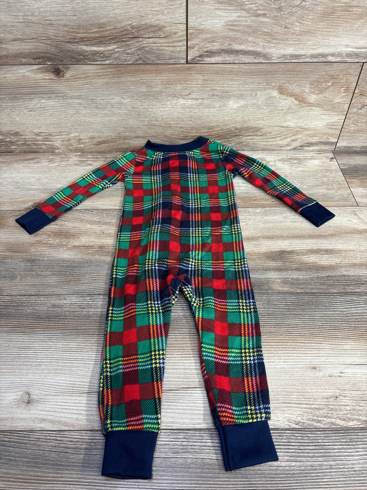 Dearfoams Plaid Baby Bear Sleeper Multicolored sz 18m