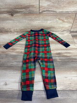 Dearfoams Plaid Baby Bear Sleeper Multicolored sz 18m