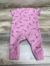 Nike Logo Romper Pink sz 6m