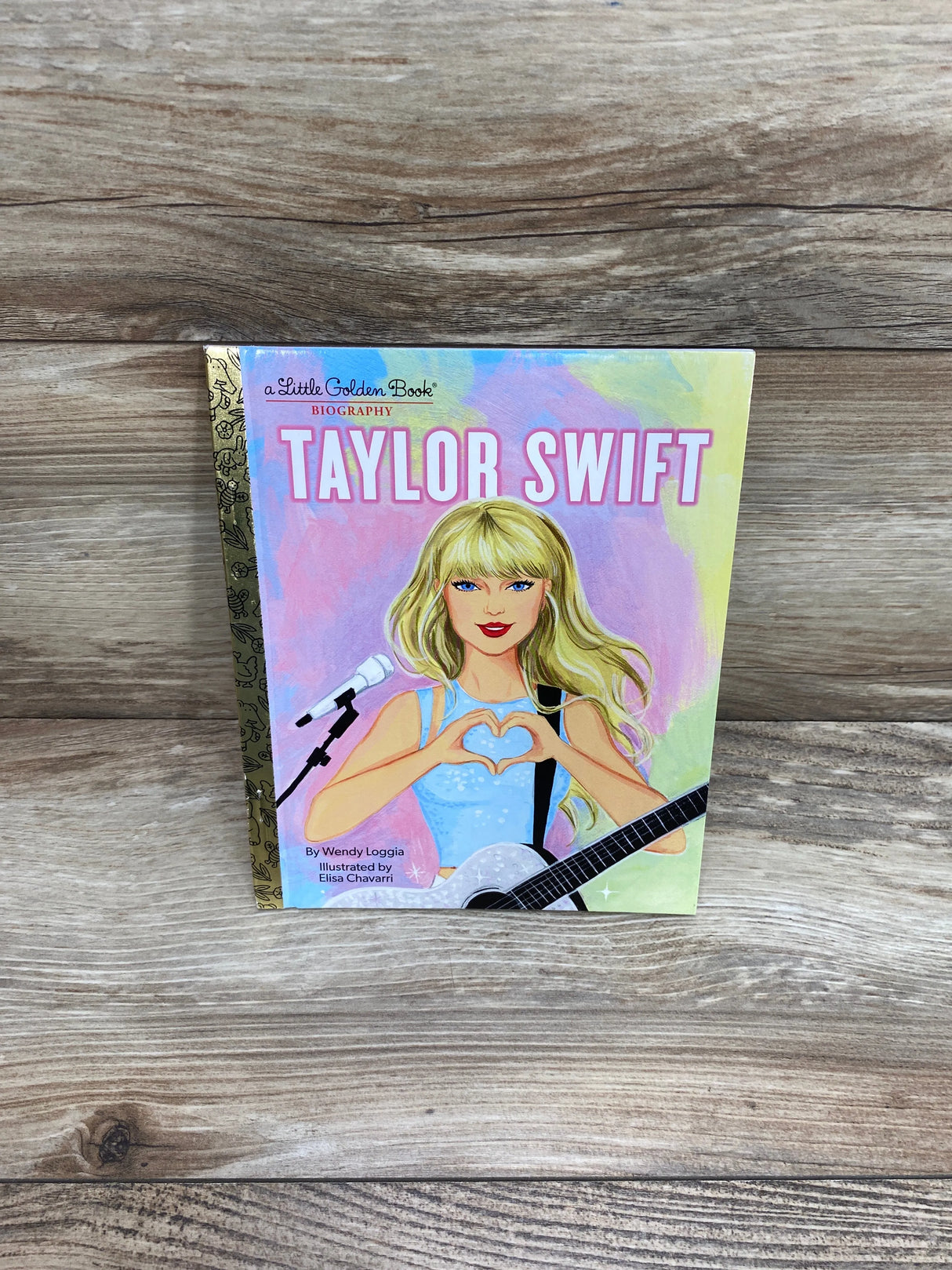 A Little Golden Book Biograph Taylor Swift Hardcover Book By Wendy Loggia