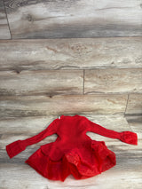 Cable Knit Sweater Dress Red sz 12-18m