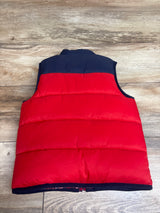 Janie & Jack The Reversible Tartan Puffer Vest Red sz 3/4T