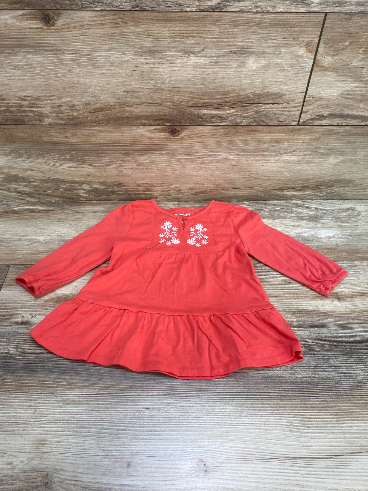 Oshkosh Embroidered Floral Shirt sz 5T