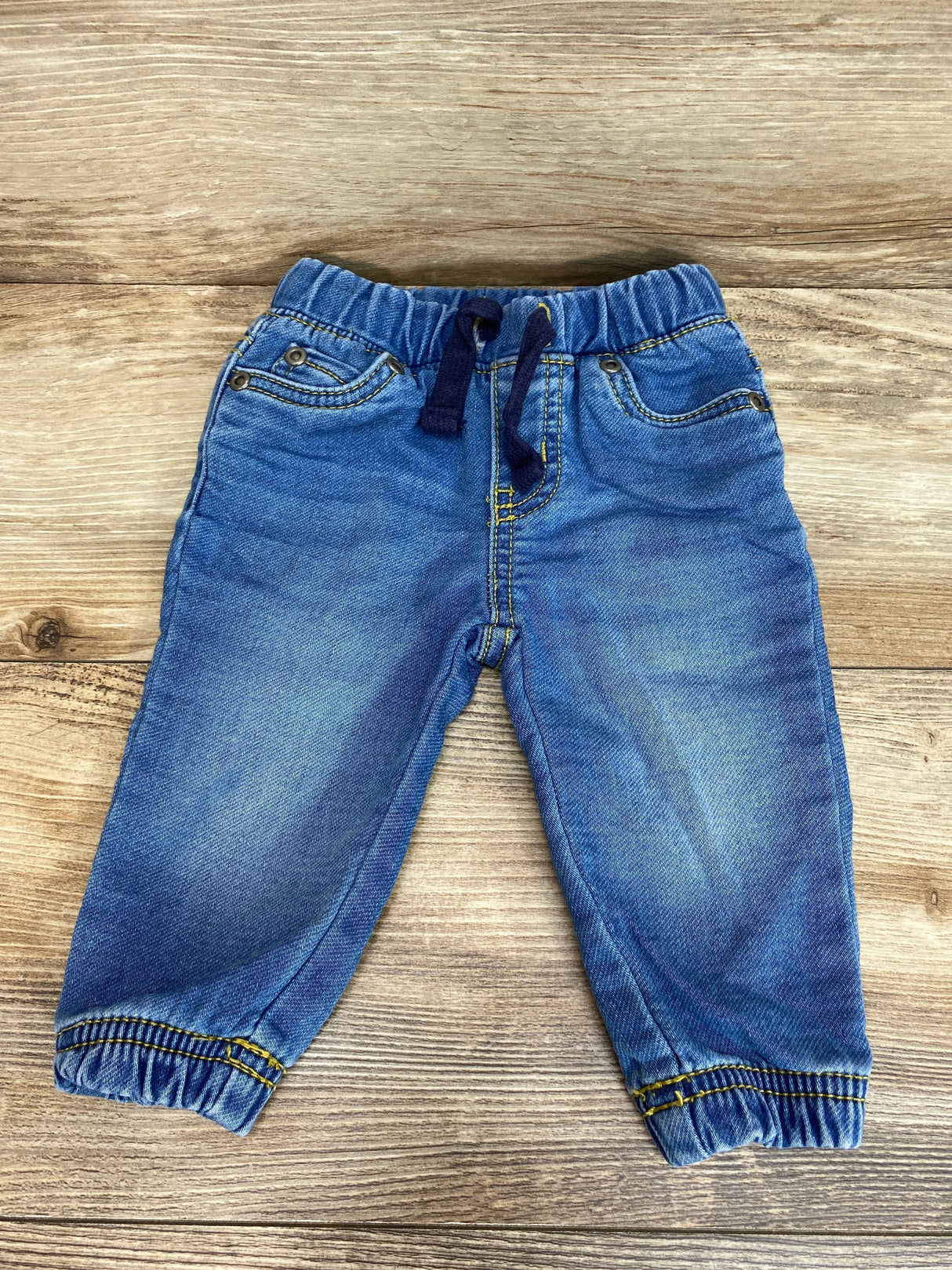 Carter's Drawstring Jogger Jeans Blue sz 6m