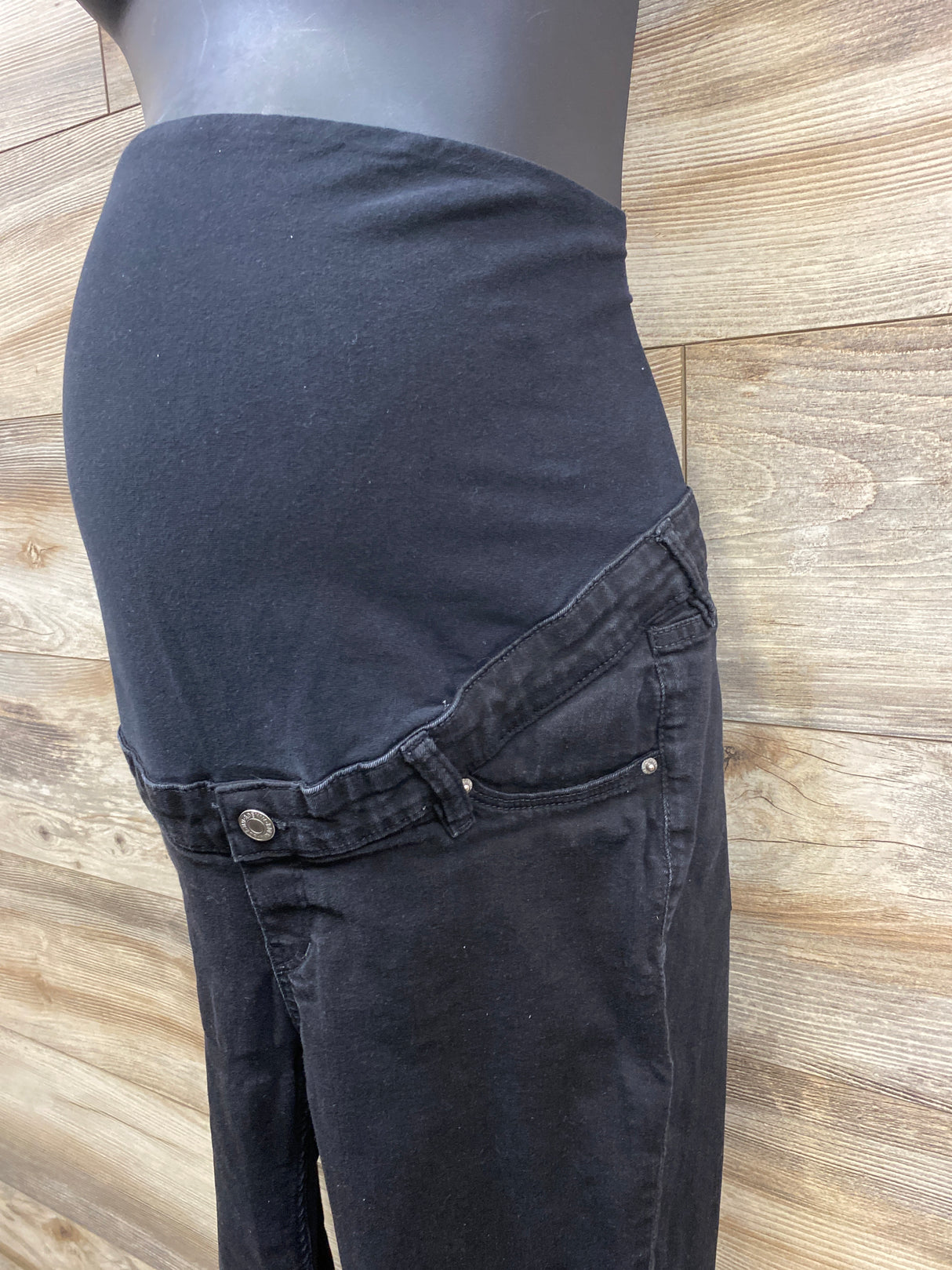 H&M Mama Maternity Skinny Jeans Black sz Large