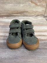 Vans SK8-Mid V Green Sneakers sz 6.5c