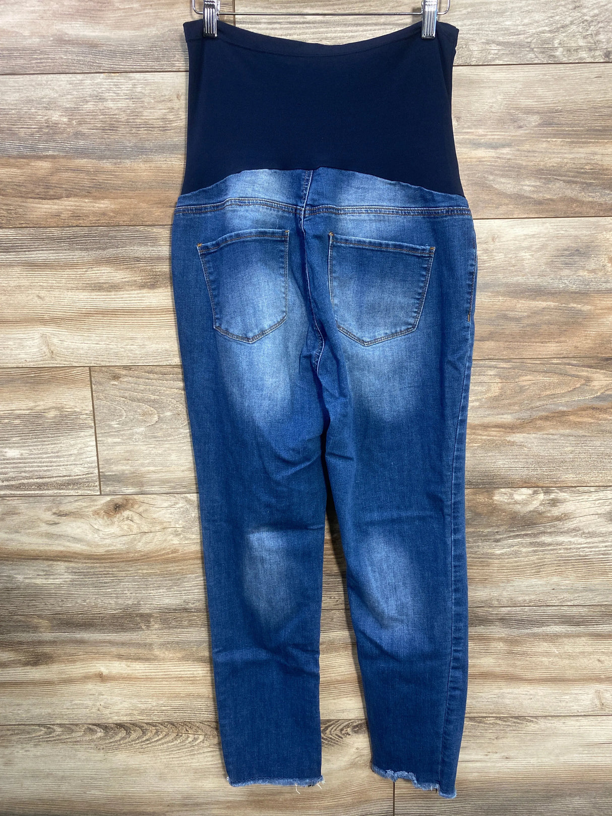 SONG Maternity Full Panel Jeans Blue sz Large