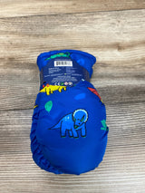 NEW ThermaWear Kid's Ski Navy Dinosaur Mittens