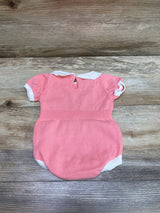 Cat & Jack Peter Pan Collar Knit Romper Pink sz 0-3m