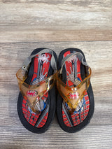 Marvel Spider-Man Sandals Black sz 8/9c