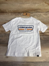 NEW Quicksilver Logo Shirt White sz 4T