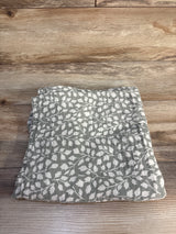 Rylee + Cru Muslin Swaddle Blanket in Sage Leaf Print