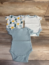 Chick Pea 3pk Bodysuits White sz 3-6m