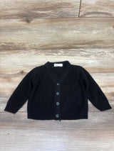 Lilax Knit Button-Up Cardigan Black sz 6-9m
