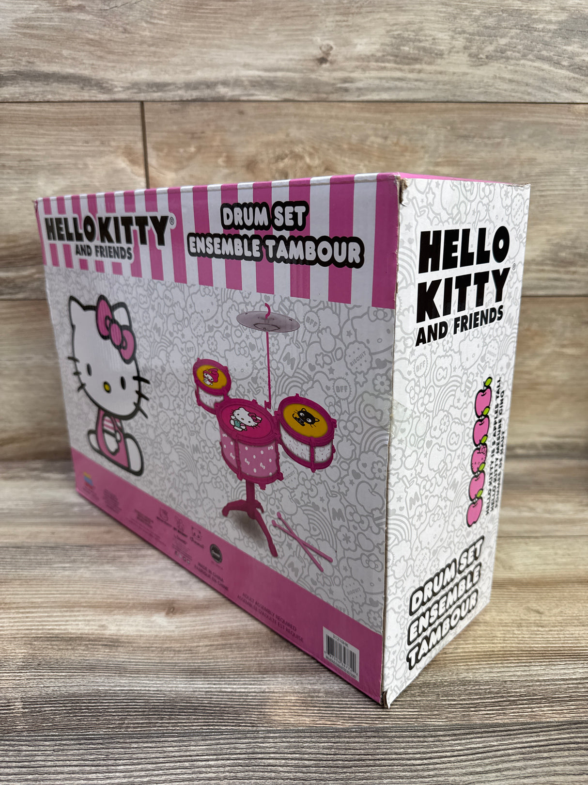 NEW Hello Kitty and Friends Drum Set